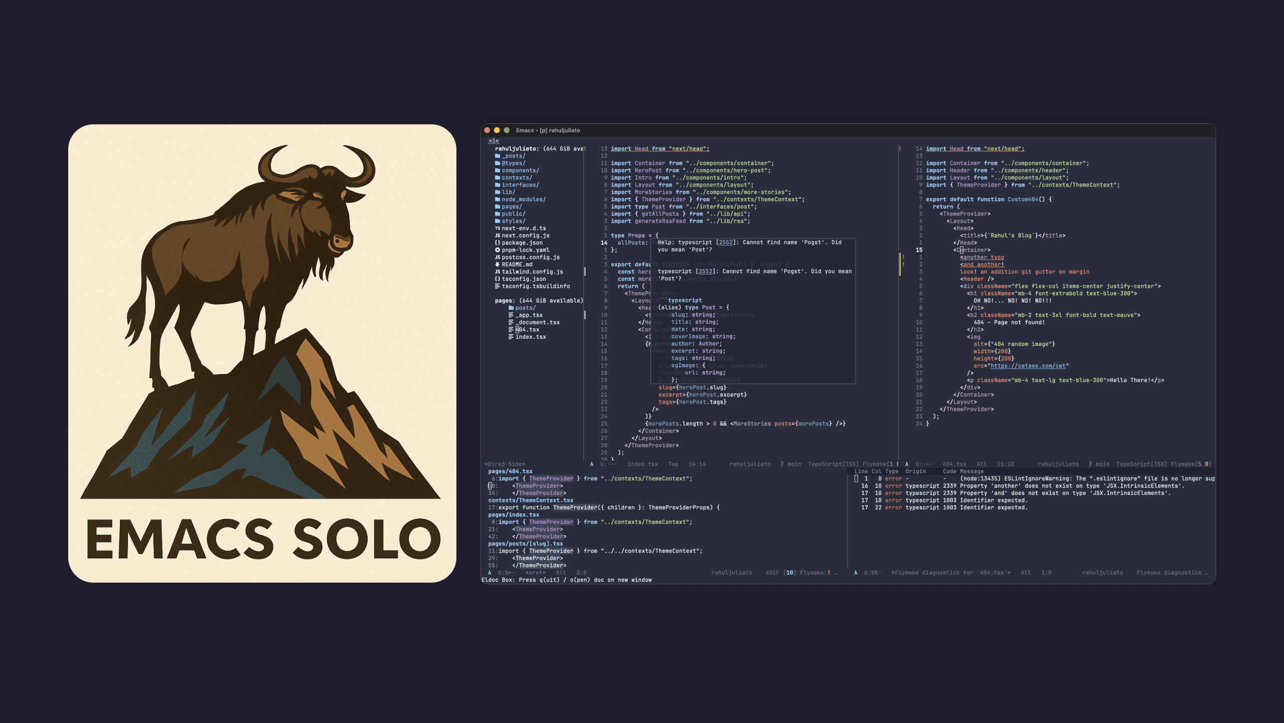 Cover Image for Two Years of Emacs Solo: 35 Modules, Zero External Packages, and a Full Refactor