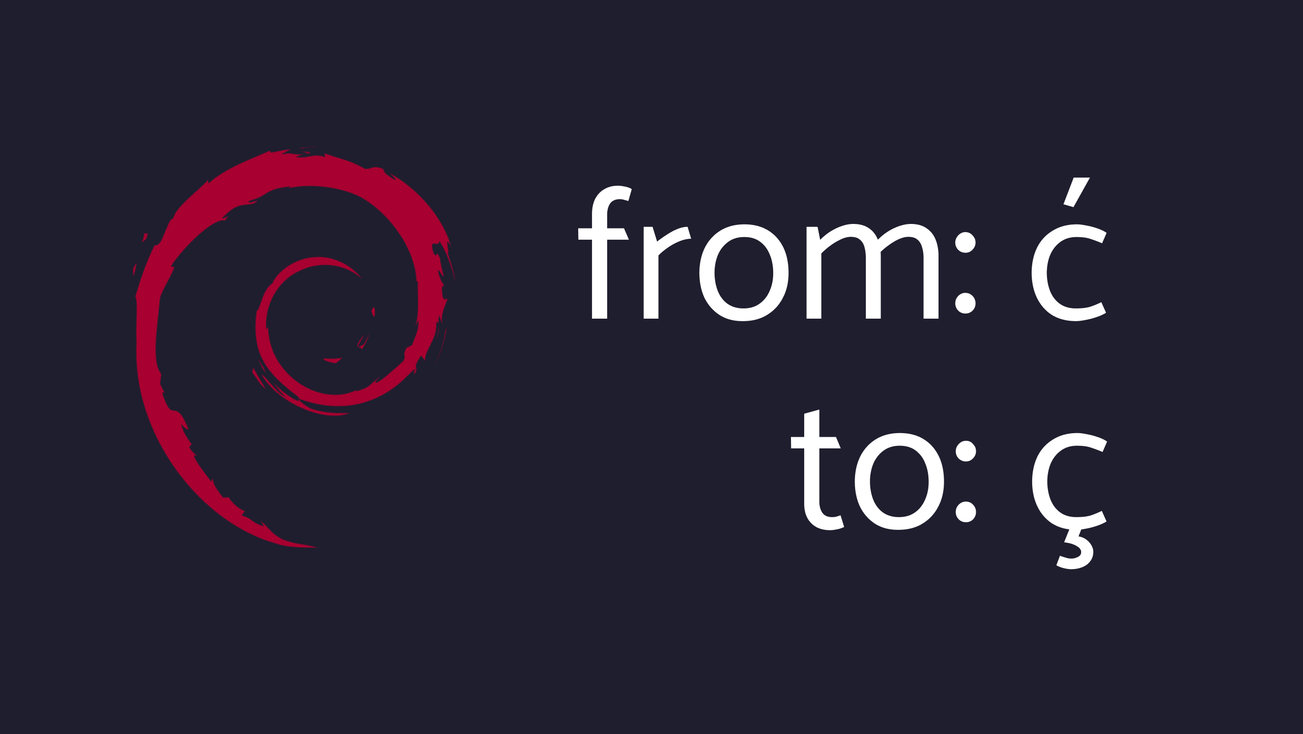 Cover Image for Resolving Ç (Cedilla) Issue on Debian 12