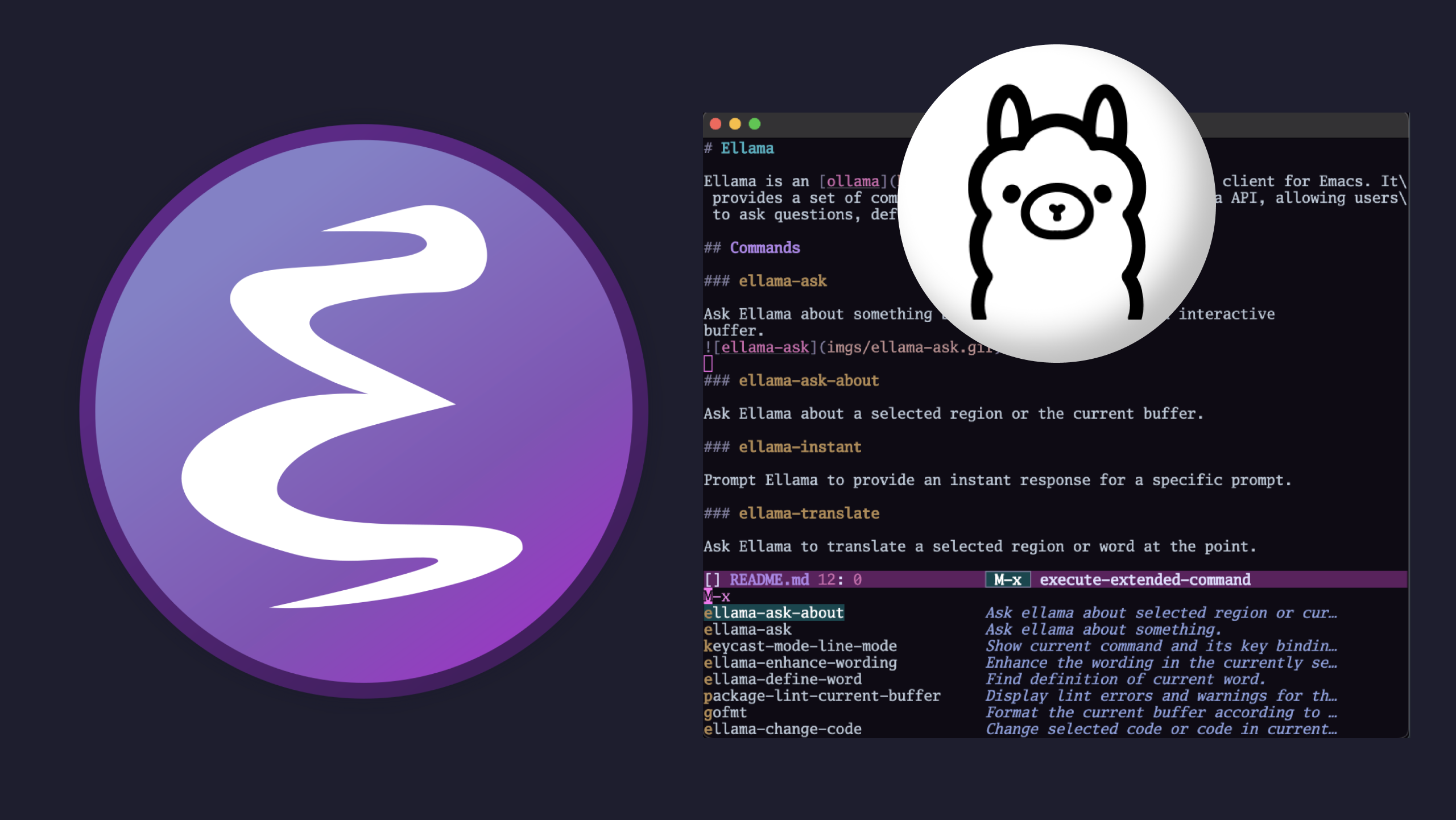 Cover Image for Ollama on Emacs with Ellama