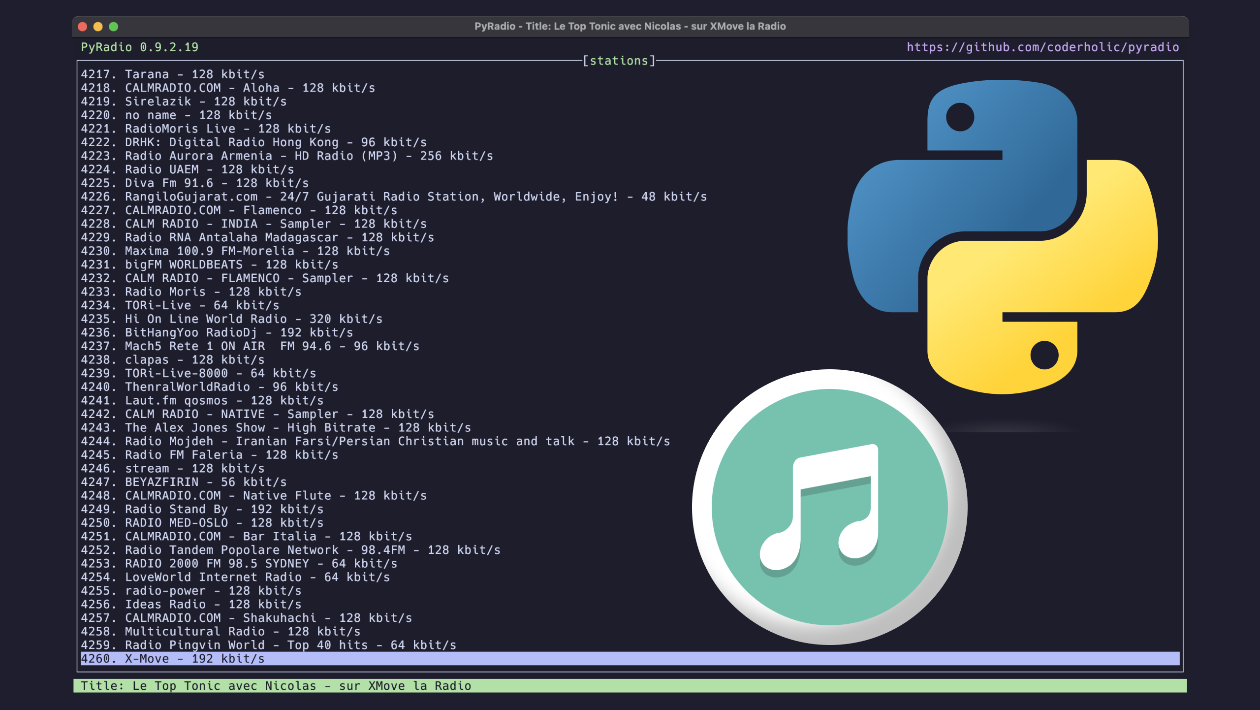 Cover Image for Spicing Up Your PyRadio: Easy Peasy Online Radio Playlists Integration